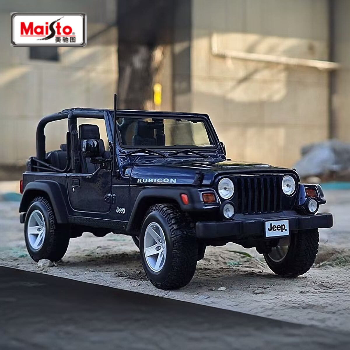 Kids Toys Jeep - Maisto 1:18 지프 랭글러 루비콘 합금