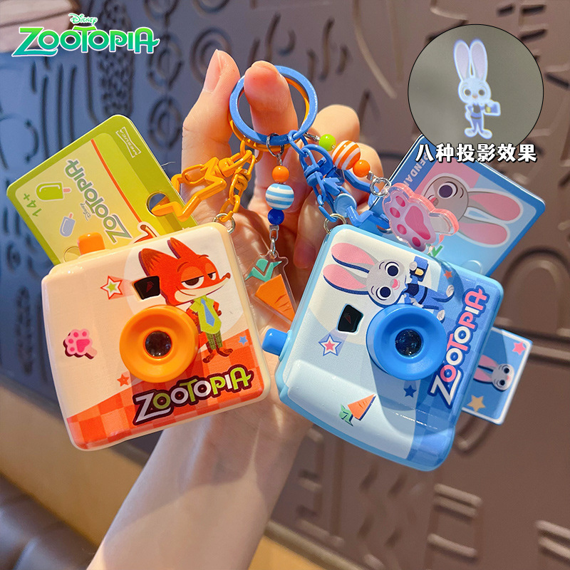 Kids Toys Usa - 오리지널 주토피아 폴라로이드 카메라 키체인 창의적인