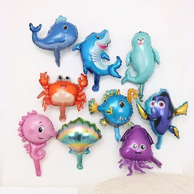 Water Balloon Set - 9pcs 미니 바다 단어 테마 게