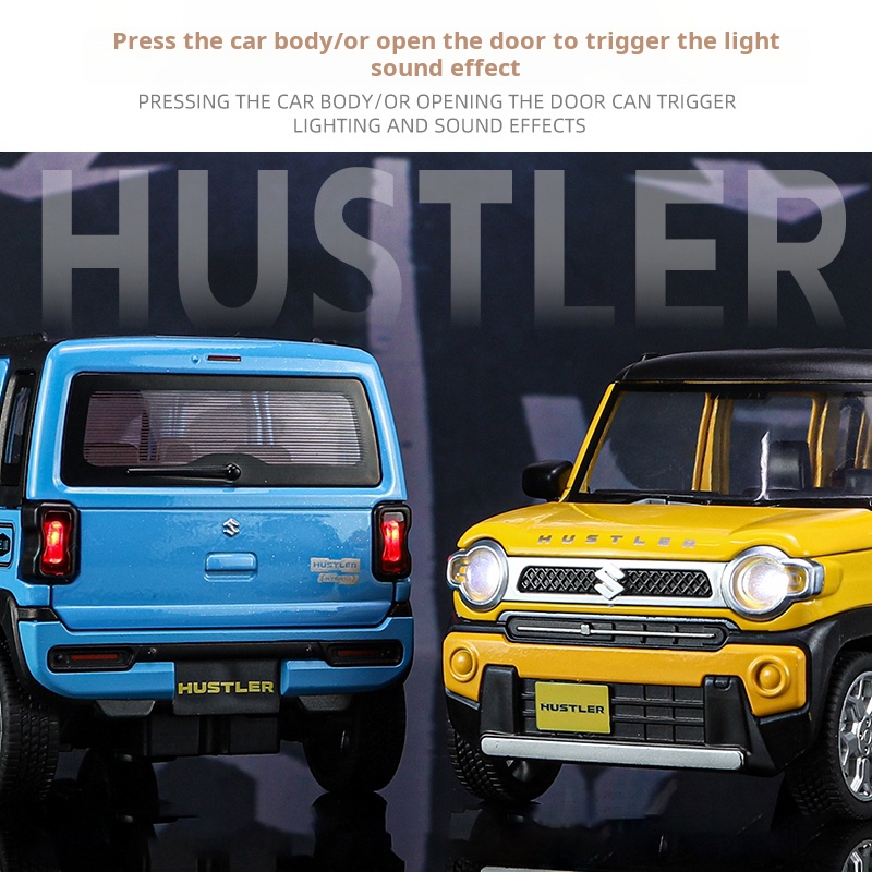 Kids Toys Jeep - 1:22 스즈키 HUSTLER 합금 시뮬레이션 오프로드
