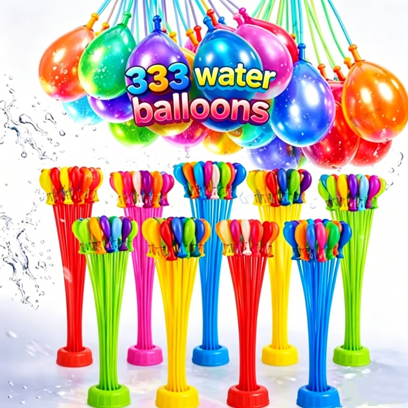 Water Balloon Set - 111개 여름 물폭탄: 빠른 물 채움