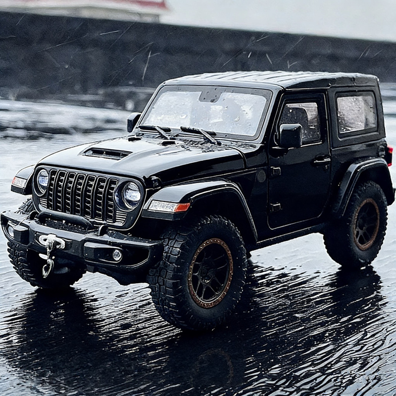 Kids Toys Jeep - 1:24 지프 랭글러 루비콘 합금 자동차
