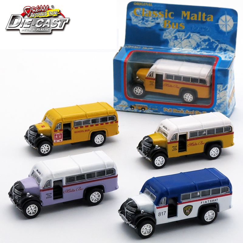 Kids Toys Malta - 1/64 스케일 다이캐스트 클래식 미니 몰타