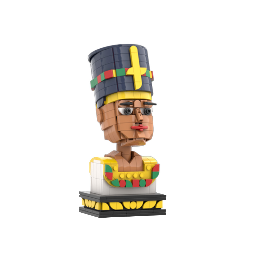 Kids Toys Egypt - MOC Nefertiti 이집트 여왕 빌딩 블록