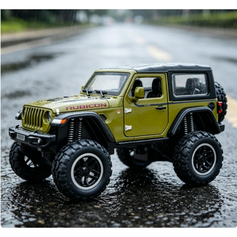 Kids Toys Jeep - 1:24 지프 빅 휠 오프로드 다이캐스트