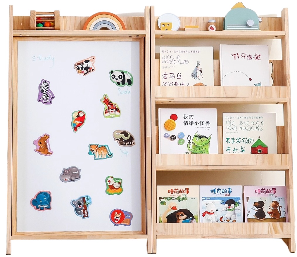 Magnetic Drawing Board - 어린이 방 레이아웃 자석 그림판 3~6세용