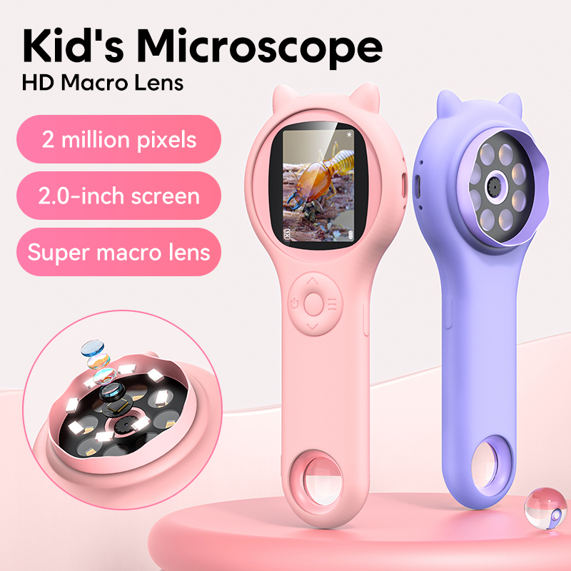 Kids Toys Under 200 - 어린이 광학 현미경 사진 비디오 기능이있는