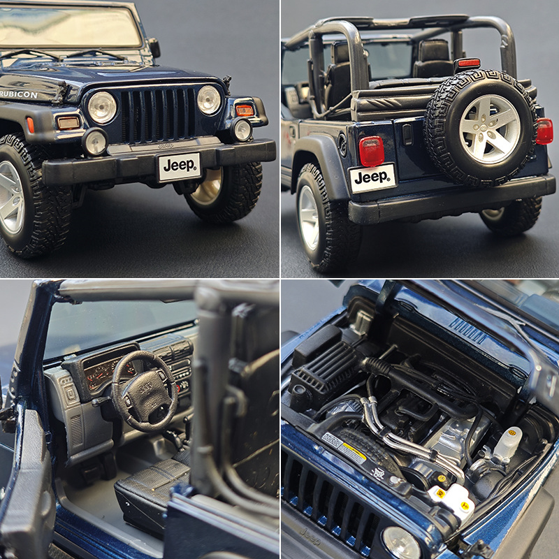 Maisto 1:18 지프 랭글러 루비콘 합금 자동차  - Kids Toys Jeep 리뷰 및 가격
