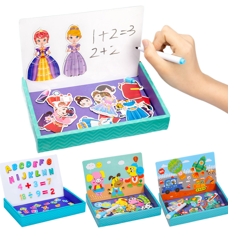 다기능 동물 퍼즐 종이 학교 교육용 인센티브 용품 보상 - Magnetic Drawing Board 리뷰 및 가격