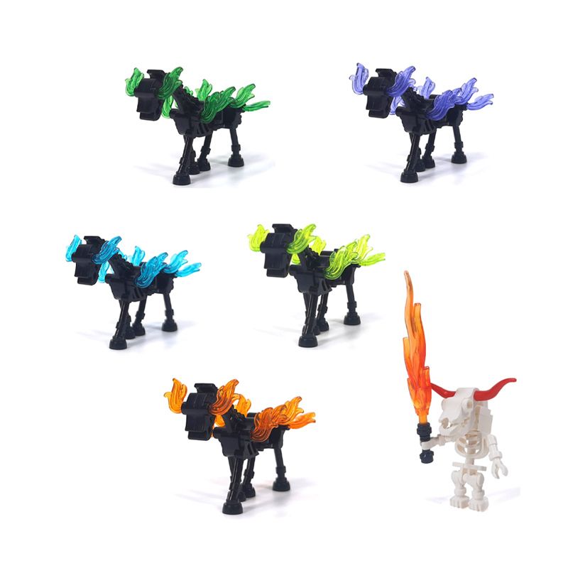 MOC 벽돌 해골 할로윈 빌딩 블록 이집트 파라오 유령 - Kids Toys Egypt 리뷰 및 가격