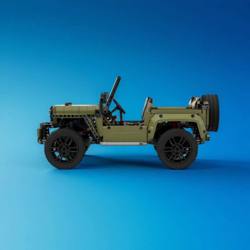 1603pcs MOC C 모델 윌리스 지프 테크니컬 모 - Kids Toys Jeep 리뷰 및 가격