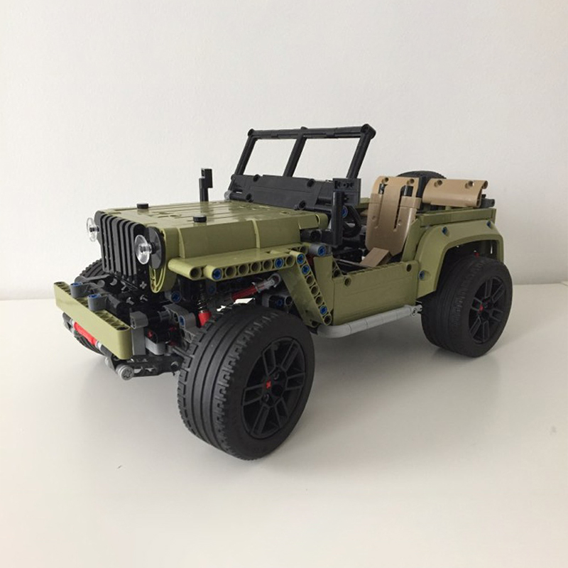 1603pcs MOC C 모델 윌리스 지프 테크니컬 모 - Kids Toys Jeep 리뷰 및 가격