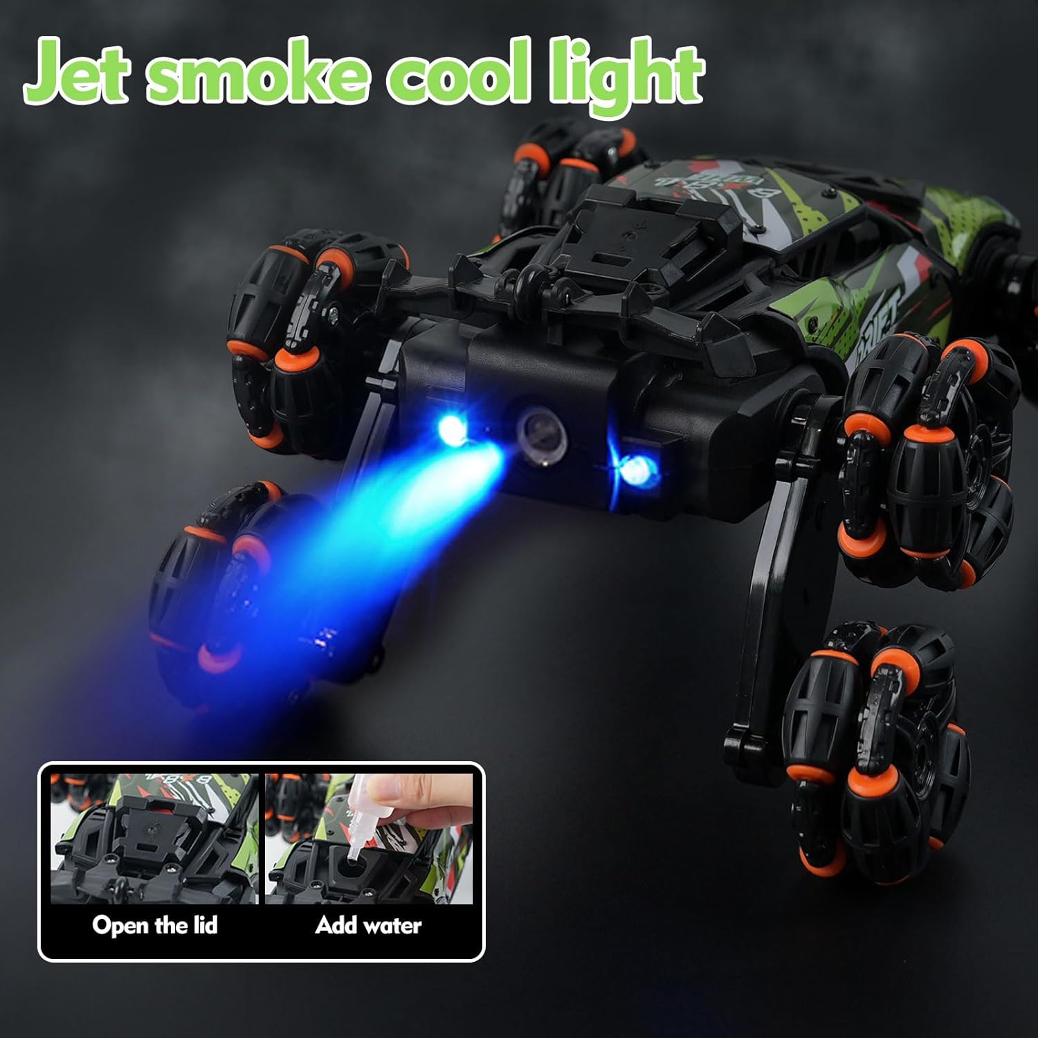 제스처 감지 RC 스턴트 자동차 (라이트, 스프레이,  - Kids Toys 10 Year Old 리뷰 및 가격