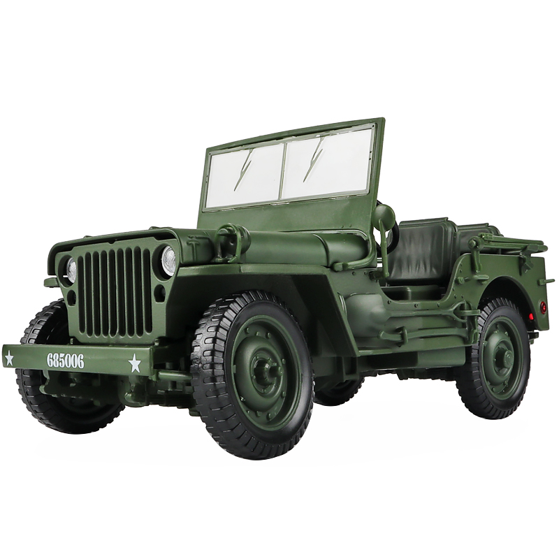 1:18 전술 군사 모델 올드 제 2 차 세계 대전 W - Kids Toys Jeep 리뷰 및 가격