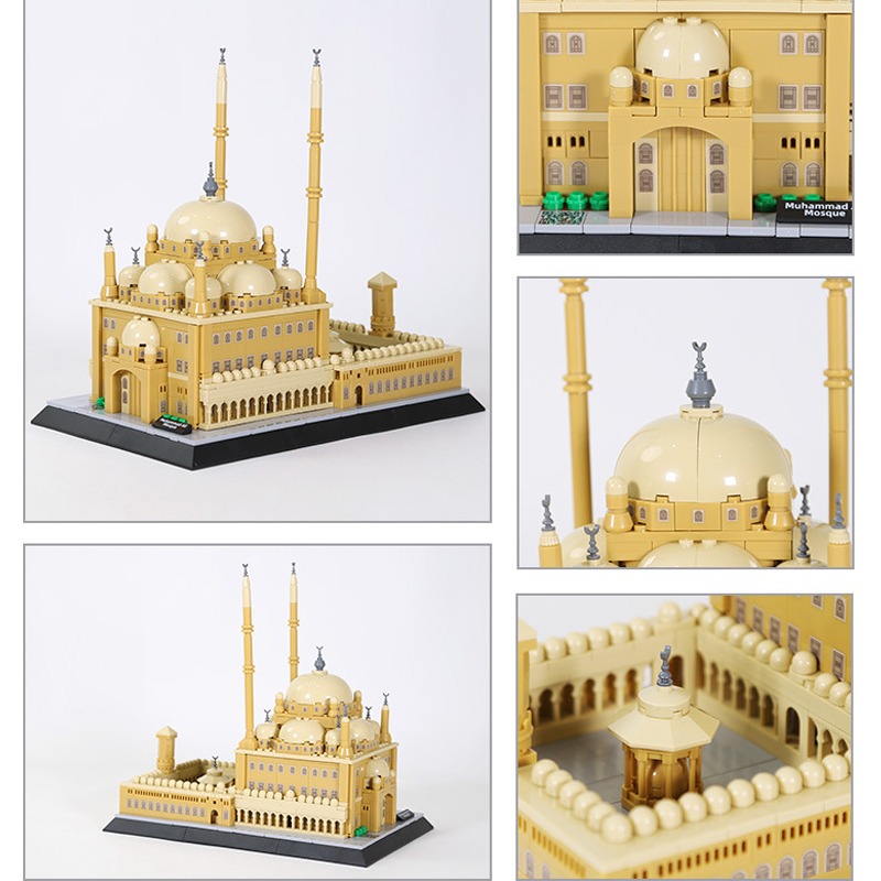 620PCS 이집트 무하마드 알리 모스크-카이로, 창의 - Kids Toys Egypt 리뷰 및 가격