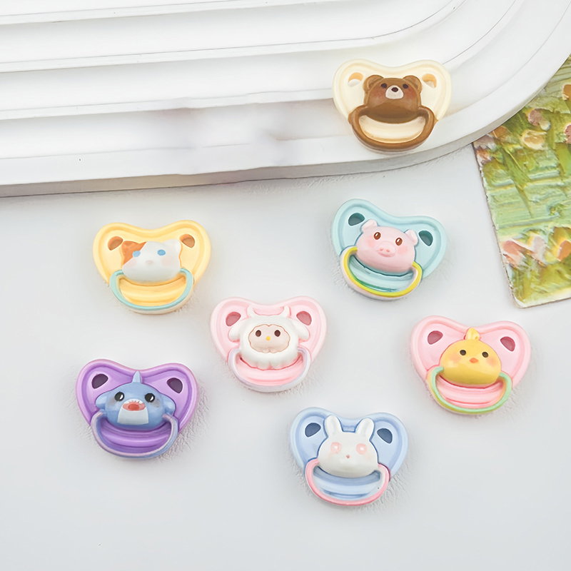 뜨거운 판매.10Pcs 사랑스러운 미니 인형 젖꼭지 놀 - Kids Toys House 리뷰 및 가격