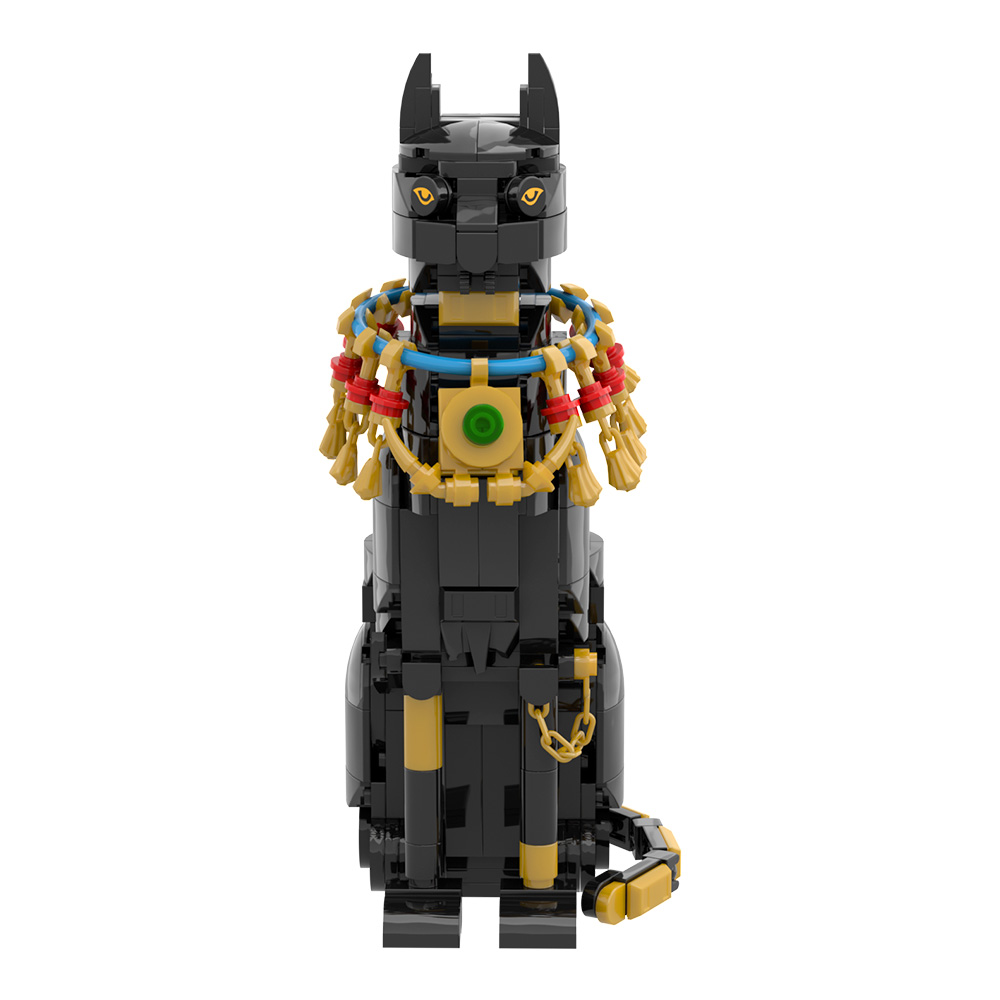 MOC 이집트 고양이 블록 모델 이집트 피라미드 수호  - Kids Toys Egypt 리뷰 및 가격