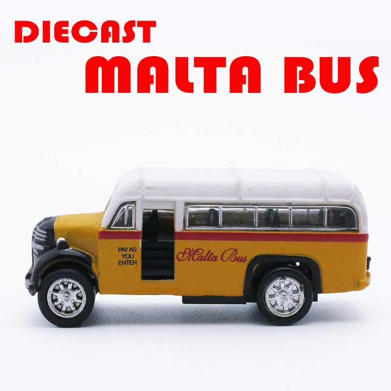 1/64 스케일 다이캐스트 클래식 미니 몰타 버스, 어 - Kids Toys Malta 리뷰 및 가격