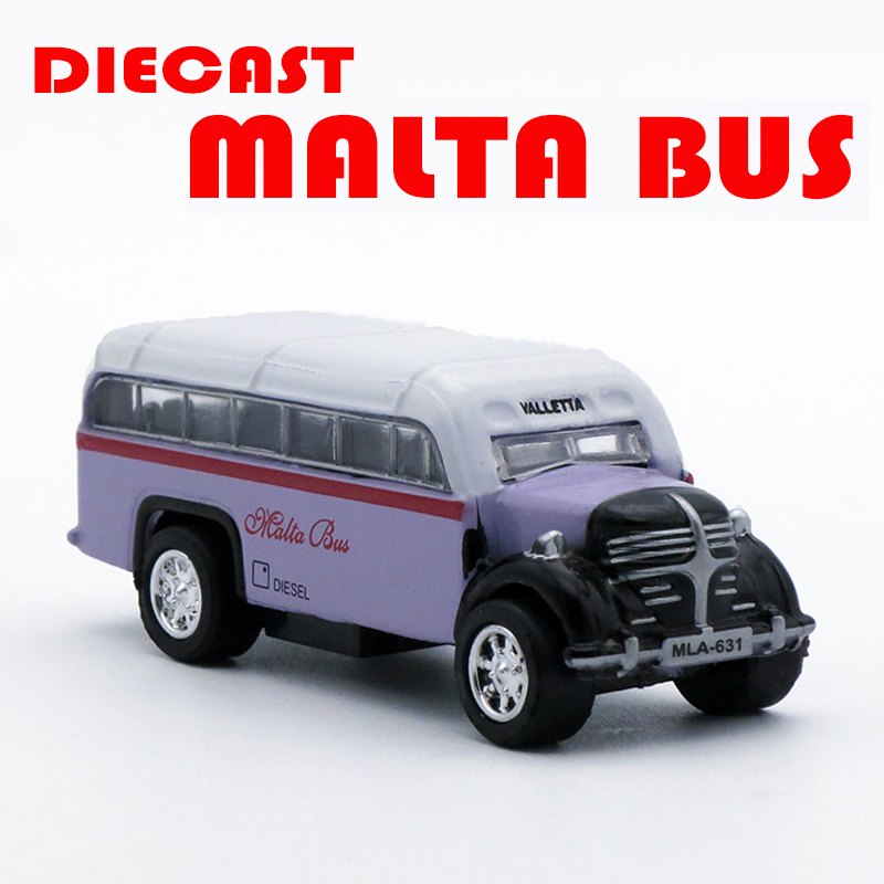 1/64 스케일 다이캐스트 클래식 미니 몰타 버스, 어 - Kids Toys Malta 리뷰 및 가격