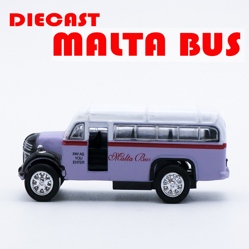 1/64 스케일 다이캐스트 클래식 미니 몰타 버스, 어 - Kids Toys Malta 리뷰 및 가격