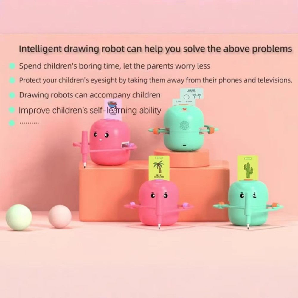 어린이를 위한 드로잉 로봇 대화형 교육용 드로잉 로봇  - Kids' Toy 리뷰 및 가격
