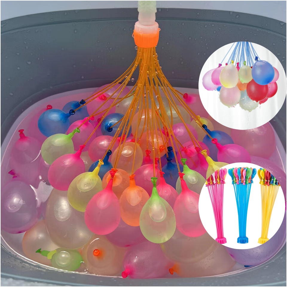 빠른 물 채움 풍선 자동 묶음 여름 물폭탄 어린이 해변 - Water Balloon Set 리뷰 및 가격