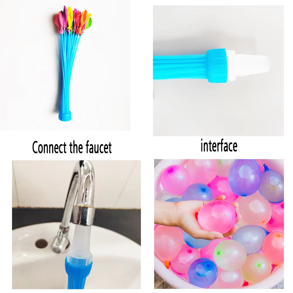 빠른 물 채움 풍선 자동 묶음 여름 물폭탄 어린이 해변 - Water Balloon Set 리뷰 및 가격