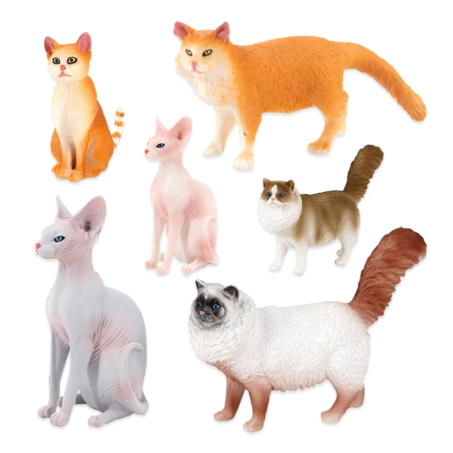고양이 모델 장난감 농장 동물 미니어처 샴 고양이 피규 - Kids Toys Under 200 리뷰 및 가격