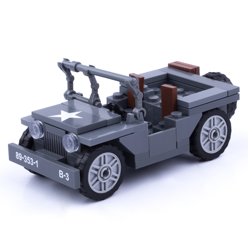 MOC WW2 군사 미국 인물 Willy Jeep 자동 - Kids Toys Jeep 리뷰 및 가격