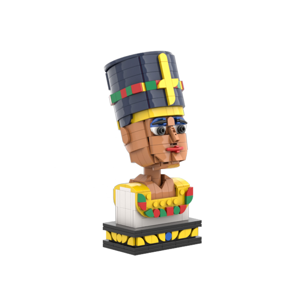 MOC Nefertiti 이집트 여왕 빌딩 블록 모델  - Kids Toys Egypt 리뷰 및 가격