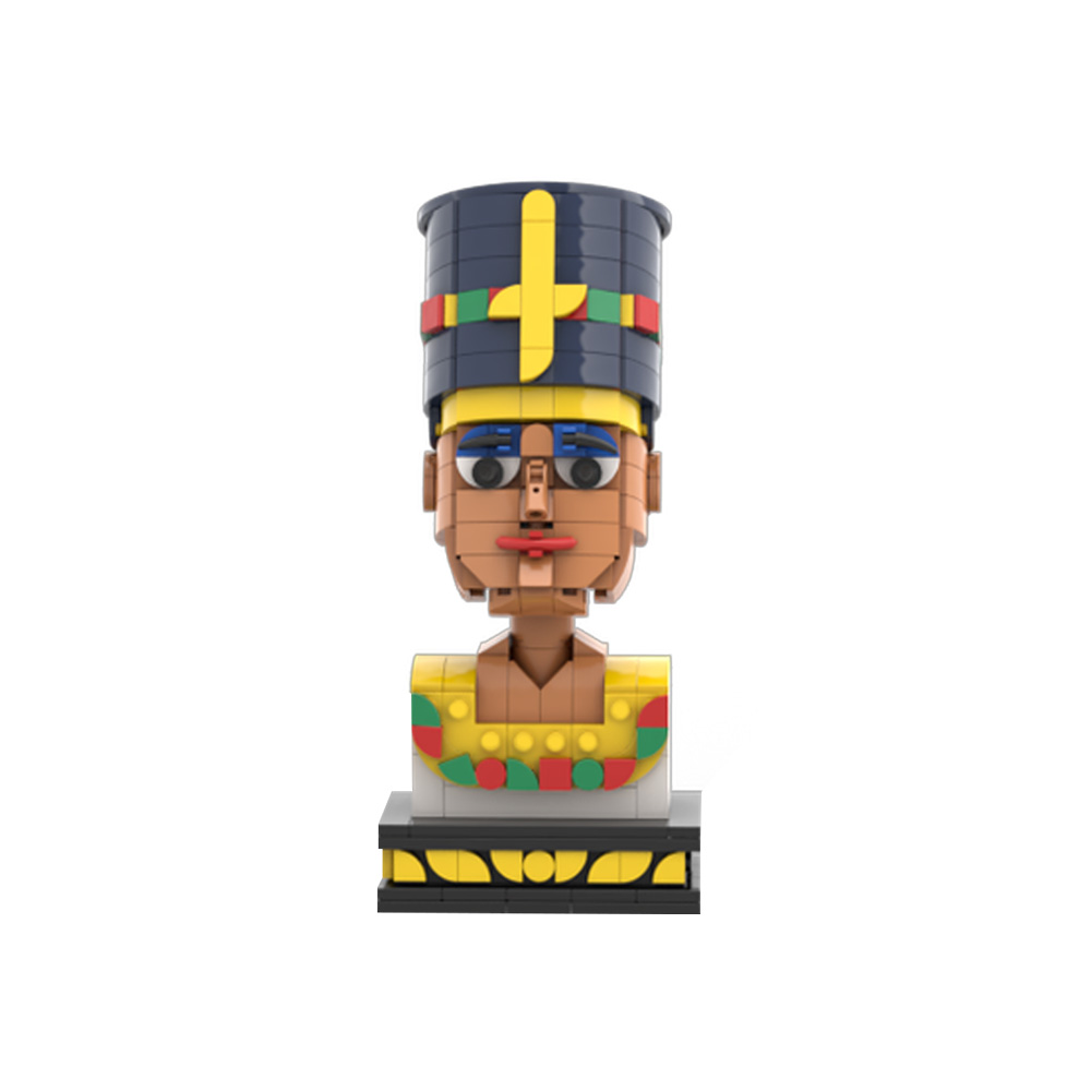 MOC Nefertiti 이집트 여왕 빌딩 블록 모델  - Kids Toys Egypt 리뷰 및 가격