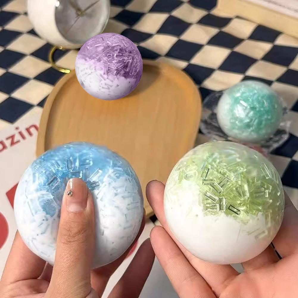 크러쉬드 크리스탈 아이스 스퀴즈 볼 부드러운 TPR 성 - Kids' Toy 리뷰 및 가격