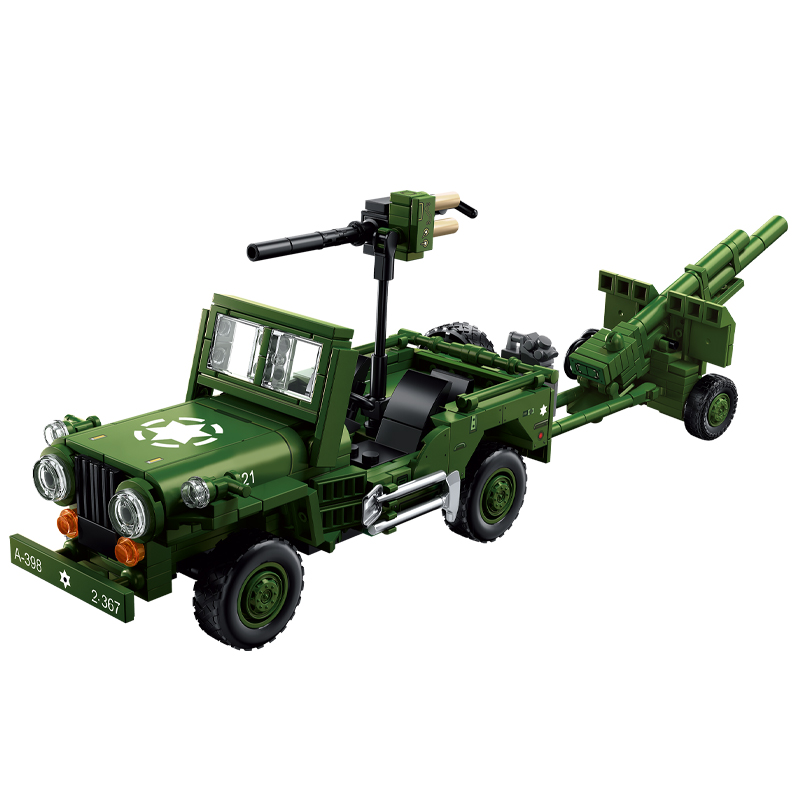 미군 탱크 시리즈 빌딩 블록 M16 하프트랙 차량 블록 - Kids Toys Jeep 리뷰 및 가격