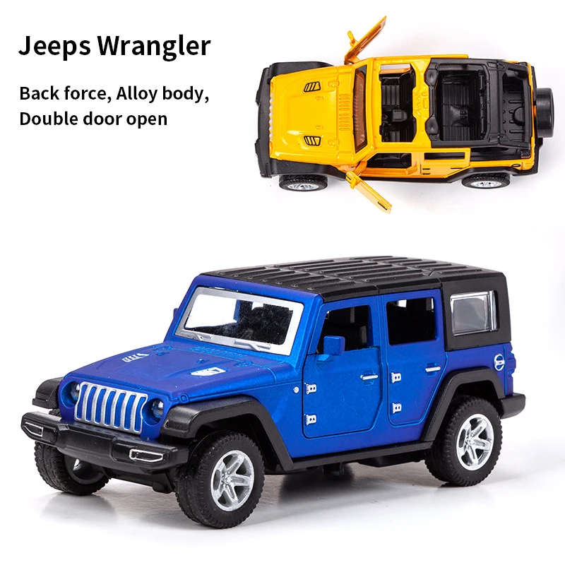 1:36 합금 JEEPS 랭글러 자동차 모델 시뮬레이션 - Kids Toys Jeep 리뷰 및 가격