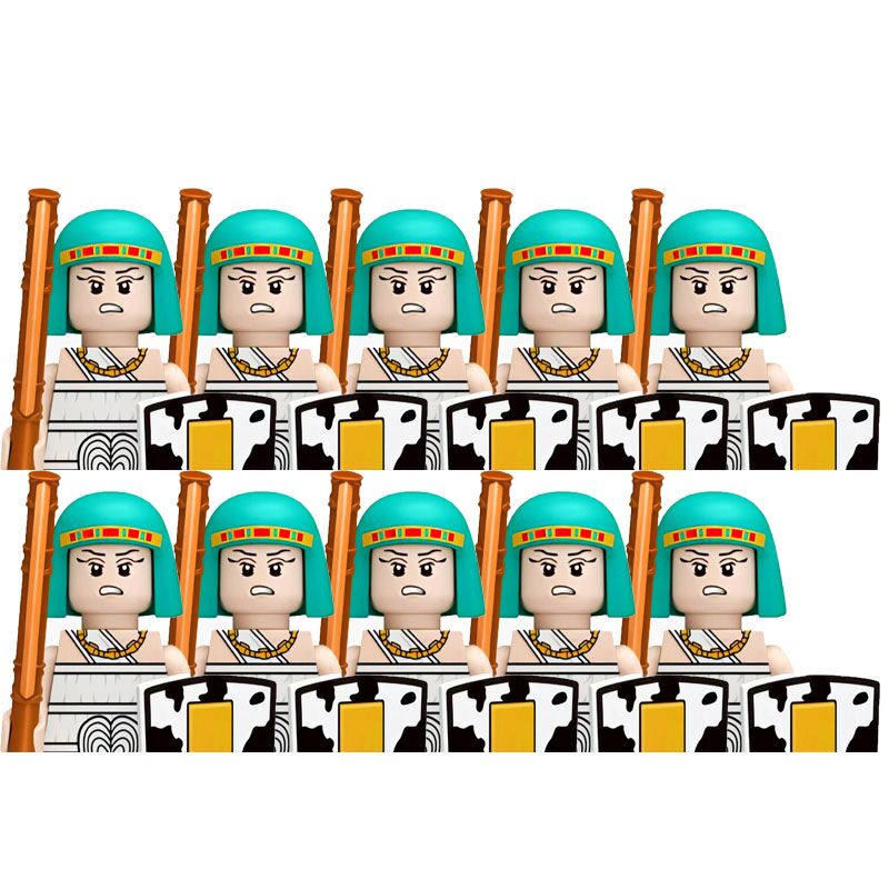 중세 고대 이집트 성 궁전 가드 보병 군인 벽돌 조립  - Kids Toys Egypt 리뷰 및 가격